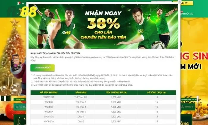 Đôi điều về chương trình nhận 38% lần chuyển tiền đầu tiên
