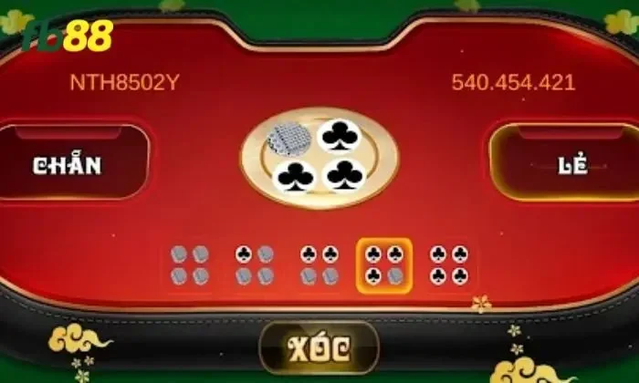 Xóc đĩa FB88 Đĩa xóc và đồng xu trong trò chơi Xóc đĩa FB88
